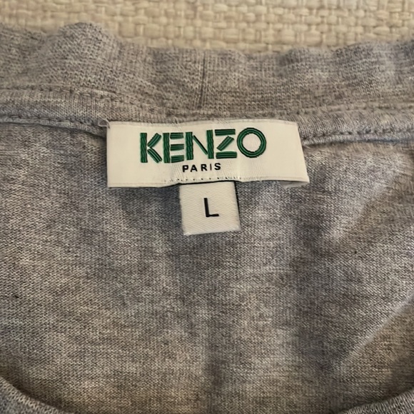 Grey KENZO Designer T shirt for Sale - Picture 2 of 3